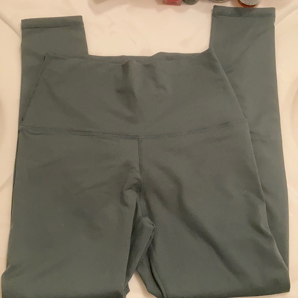 Army Green 7/8 Crossfit Leggings PERFECT CONDITION